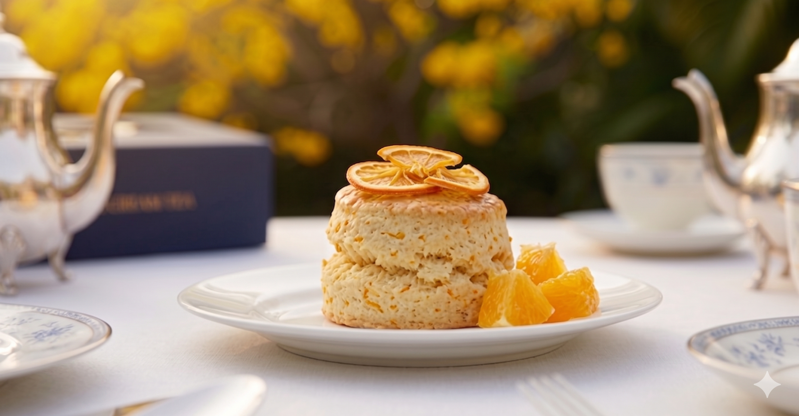 Cornish Sunset Citrus - Orange Scone